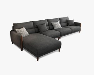 麗塔 L 型布沙發（四色可選）｜方願