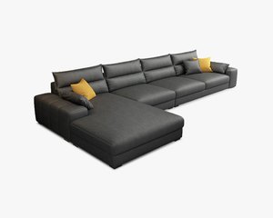 YKS-傑尼斯L型布沙發(二色)