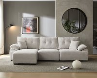 雪菲爾L型布沙發｜耐磨防潑水 × 可拆洗布套 × 兩段式背靠 – 擇木深耕