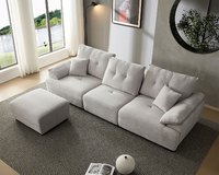 雪菲爾L型布沙發｜耐磨防潑水 × 可拆洗布套 × 兩段式背靠 – 擇木深耕