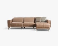 尼爾森L型全牛皮沙發｜進口頭層牛皮 × 可調式背靠 × 十年骨架保固 – 擇木深耕系列