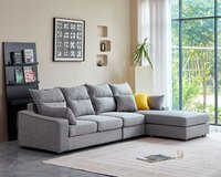 葛瑞絲L型布沙發|獨立筒坐墊 × 可變換左右設計 × 方願平價首選