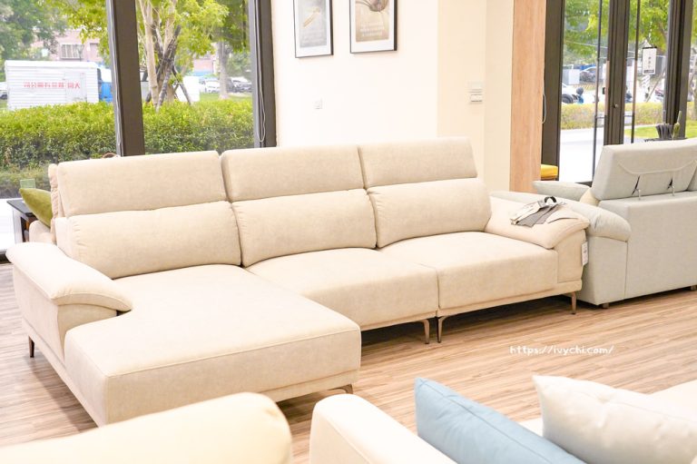 YKS沙發推薦｜曼德爾L型貓抓布沙發