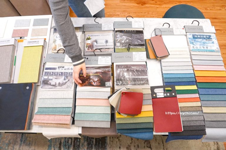 貓抓布 涼感布 真皮沙發面料展示-3