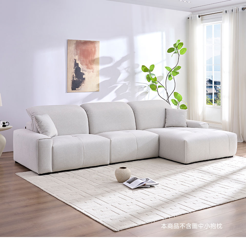 波比貓抓布組合沙發｜A組合展示