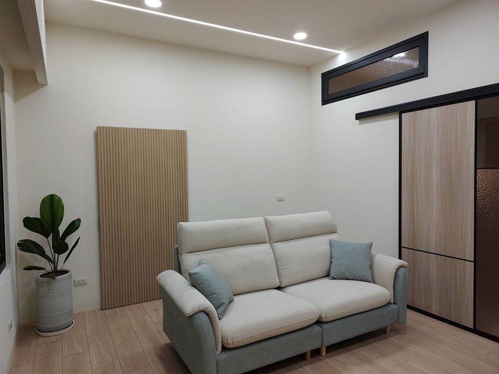 貝拉貓抓布沙發跳色設計與背靠細節｜YKS沙發