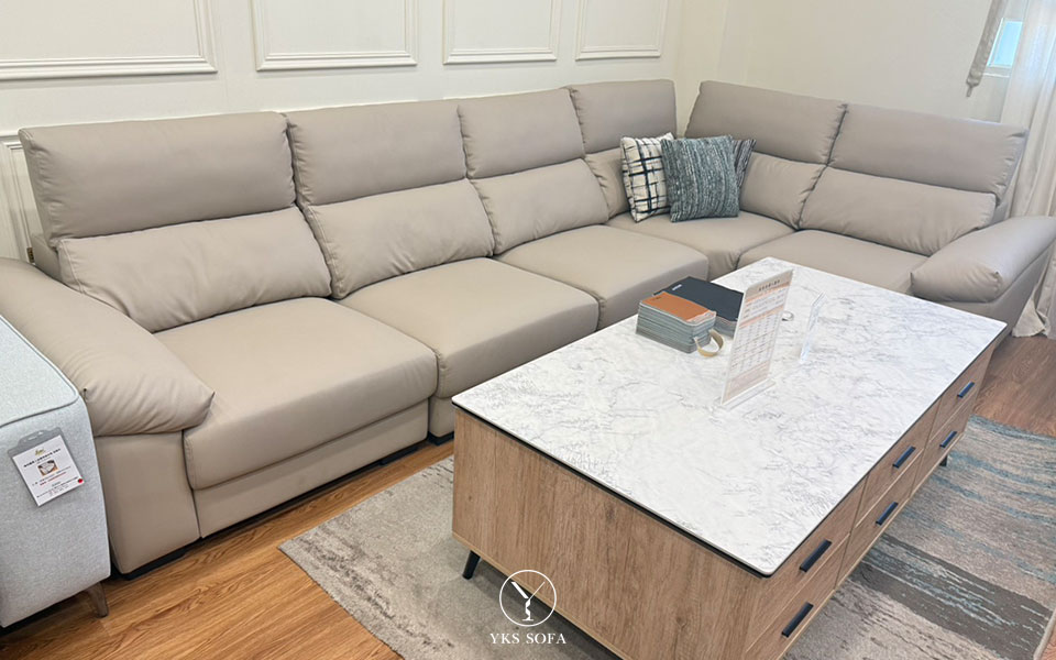 彰化沙發推薦｜YKS 彰化展示體驗館大客廳沙發實景