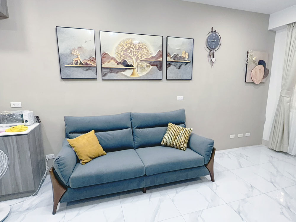 哥本哈根貓抓布沙發 三人座