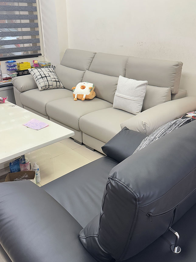 YKS 喬納森耐磨皮沙發｜台中北屯客製開箱實拍沙發｜擇木深耕系列熱銷款