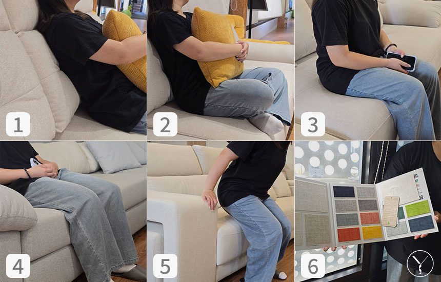 到沙發門市體驗必做的 6 個試坐動作