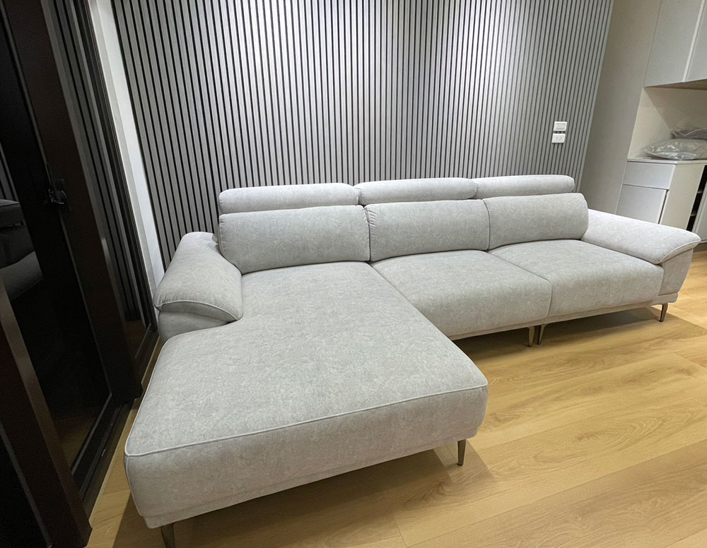 曼德爾L型沙發｜貓抓布沙發細節實拍