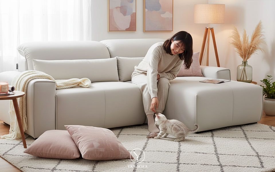養貓家庭沙發選擇｜防抓耐磨又好清潔